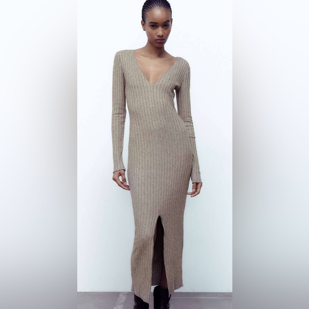 Zara Rib Soft Dress